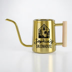 Metal Watering Can with Personalized Greenhouse Design