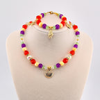 Princess Ariel Mermaid Necklace and Bracelet Set