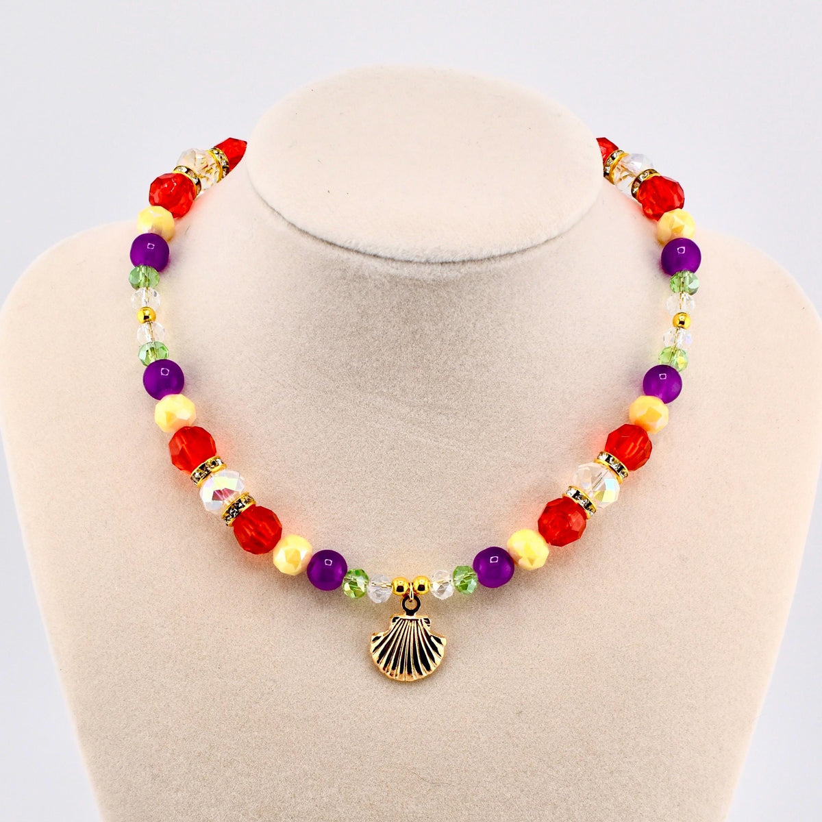 Princess Ariel Mermaid Necklace and Bracelet Set
