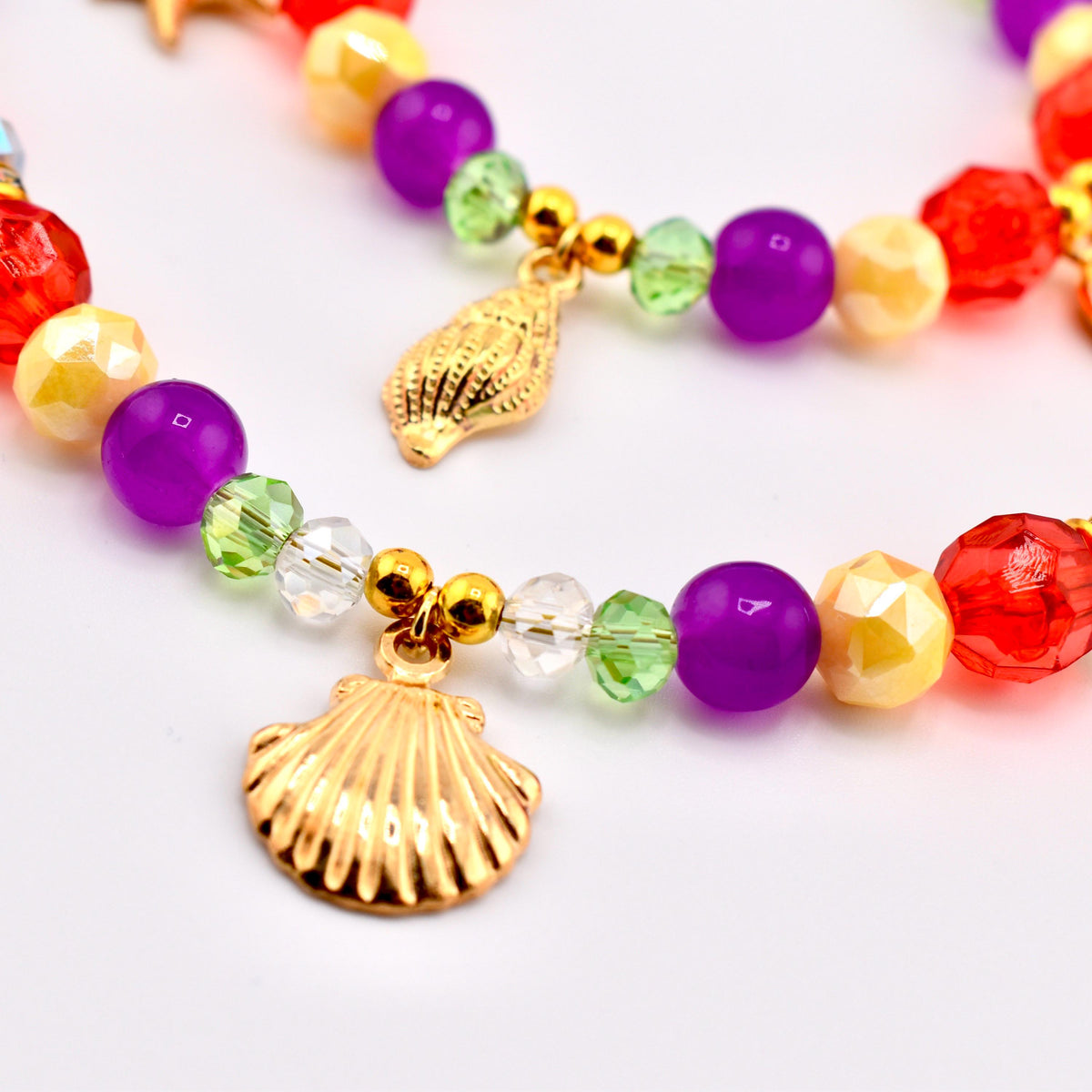 Princess Ariel Mermaid Necklace and Bracelet Set