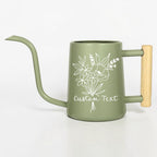Watering Can with Customizable Floral Bouquet Design