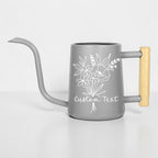 Watering Can with Customizable Floral Bouquet Design