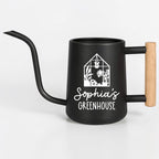 Metal Watering Can with Personalized Greenhouse Design