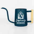 Metal Watering Can with Personalized Greenhouse Design