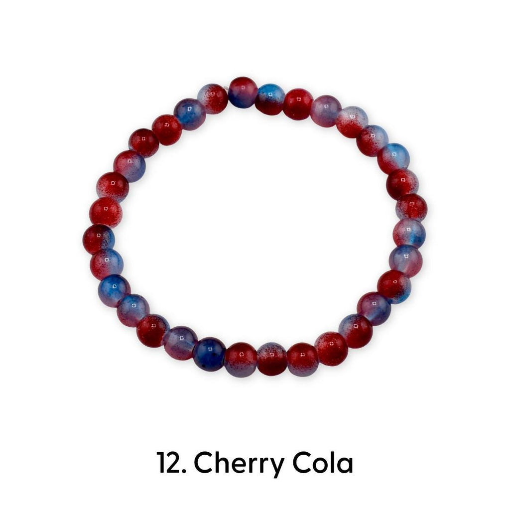 Mixed Color Beaded Stretch Bracelet | Minimalist Bead Stacking Bracelet