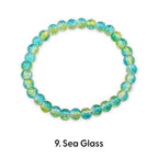 Mixed Color Beaded Stretch Bracelet | Minimalist Bead Stacking Bracelet