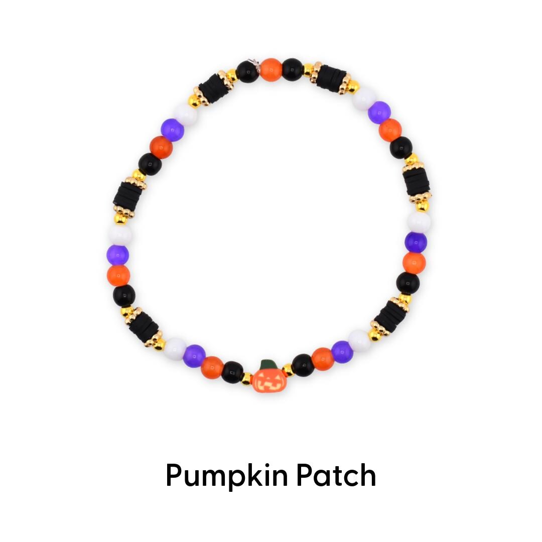 Trick or Treat Bracelet Collection: Halloween Charm Bracelet Stack