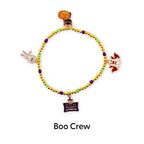 Trick or Treat Bracelet Collection: Halloween Charm Bracelet Stack