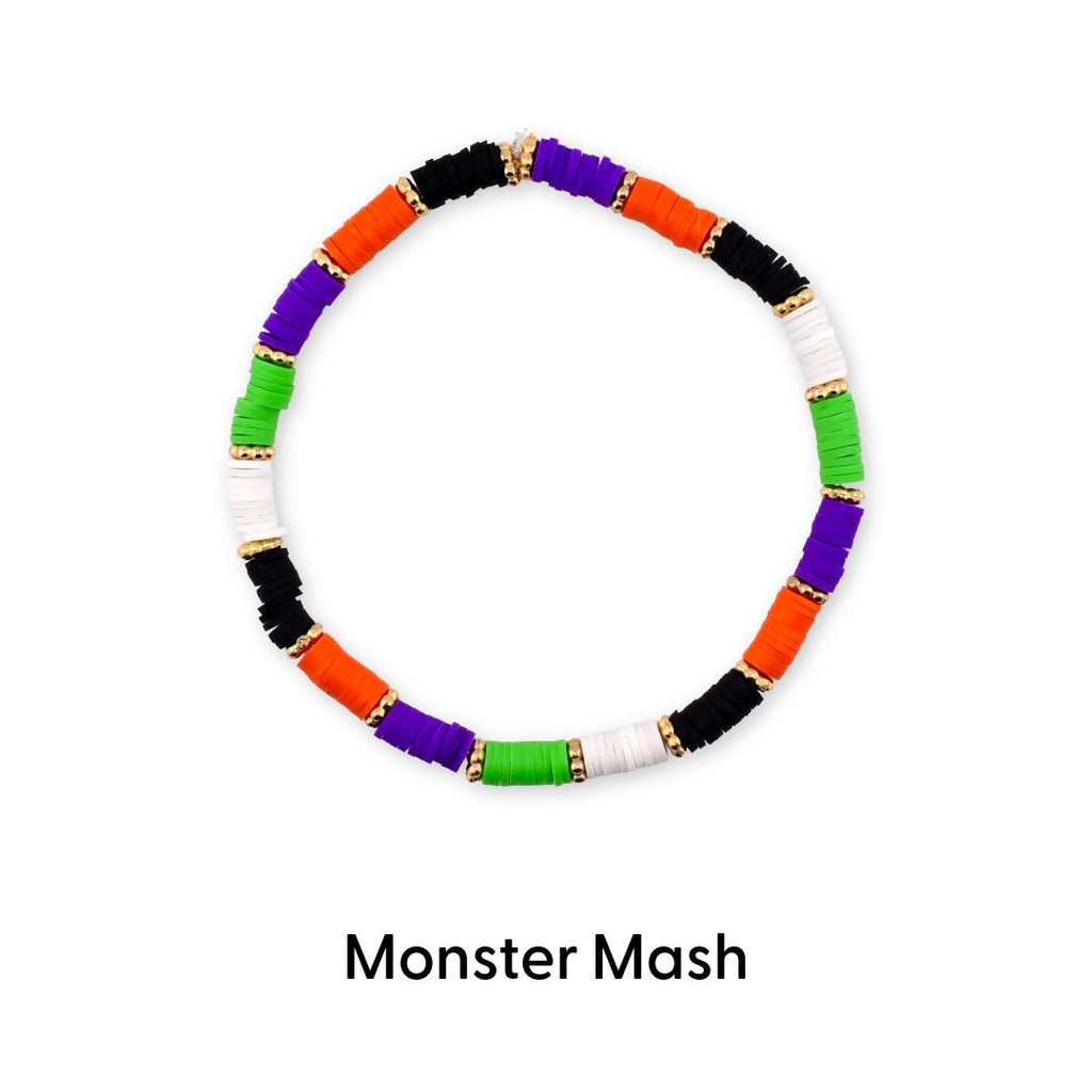 Trick or Treat Bracelet Collection: Halloween Charm Bracelet Stack