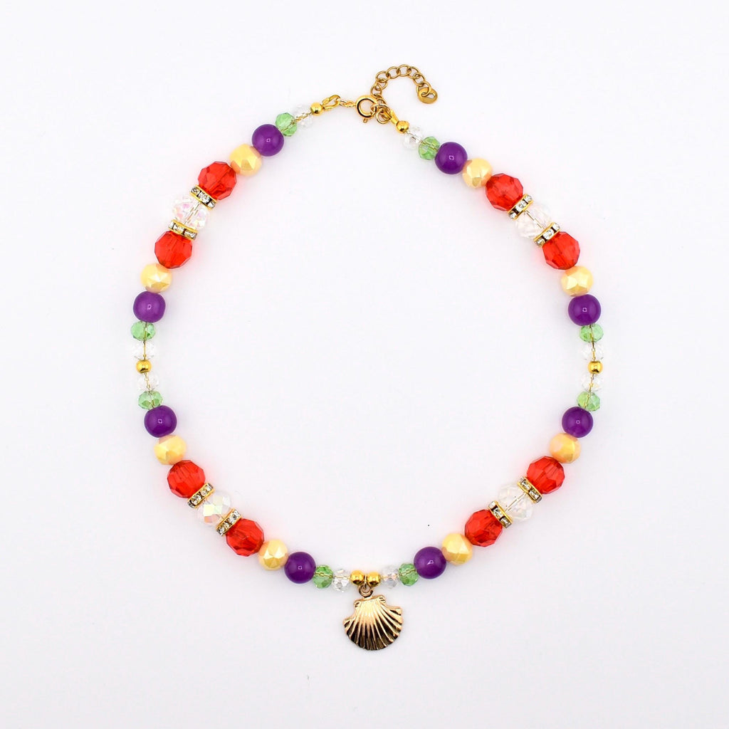 Princess Ariel Mermaid Necklace and Bracelet Set