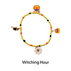 Trick or Treat Bracelet Collection: Halloween Charm Bracelet Stack