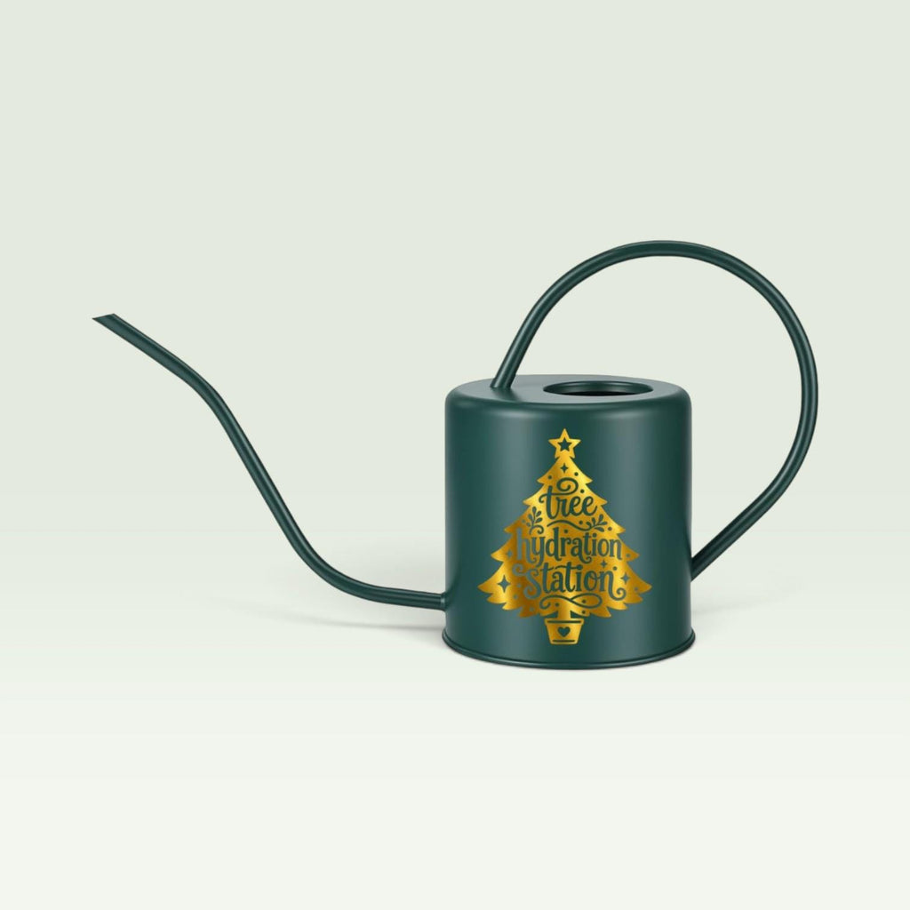 Christmas Tree Watering Can with Tree Hydration Station Design