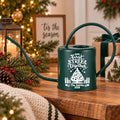 Personalized Christmas Tree Watering Can, Our First Christmas Together Gift, Custom Newlywed Christmas Gift, Tree Hydration Can