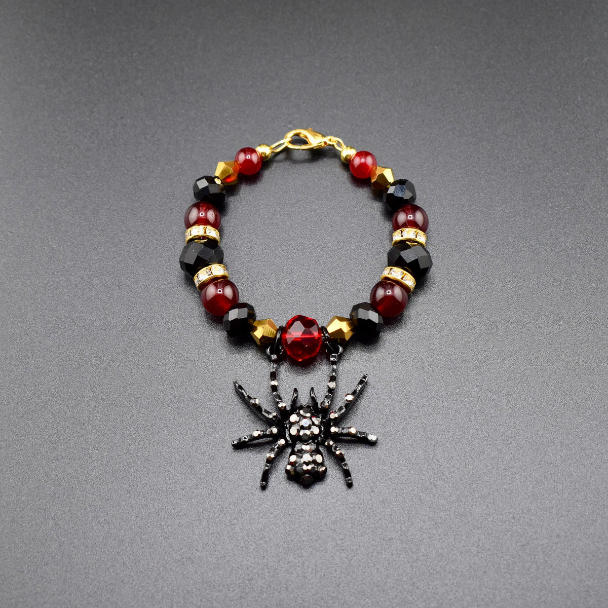 Bordeaux Lace Tumbler Handle Bracelet