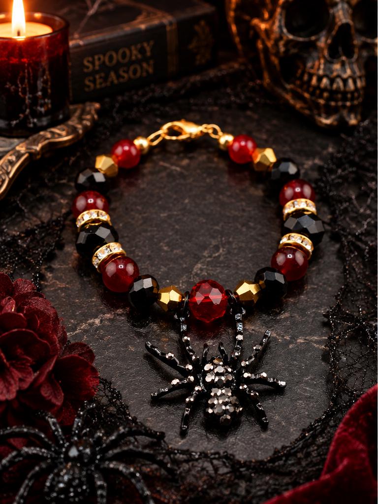 Bordeaux Lace Tumbler Handle Bracelet