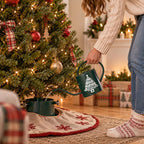 Christmas Tree Watering Can with Tree Hydration Station Design