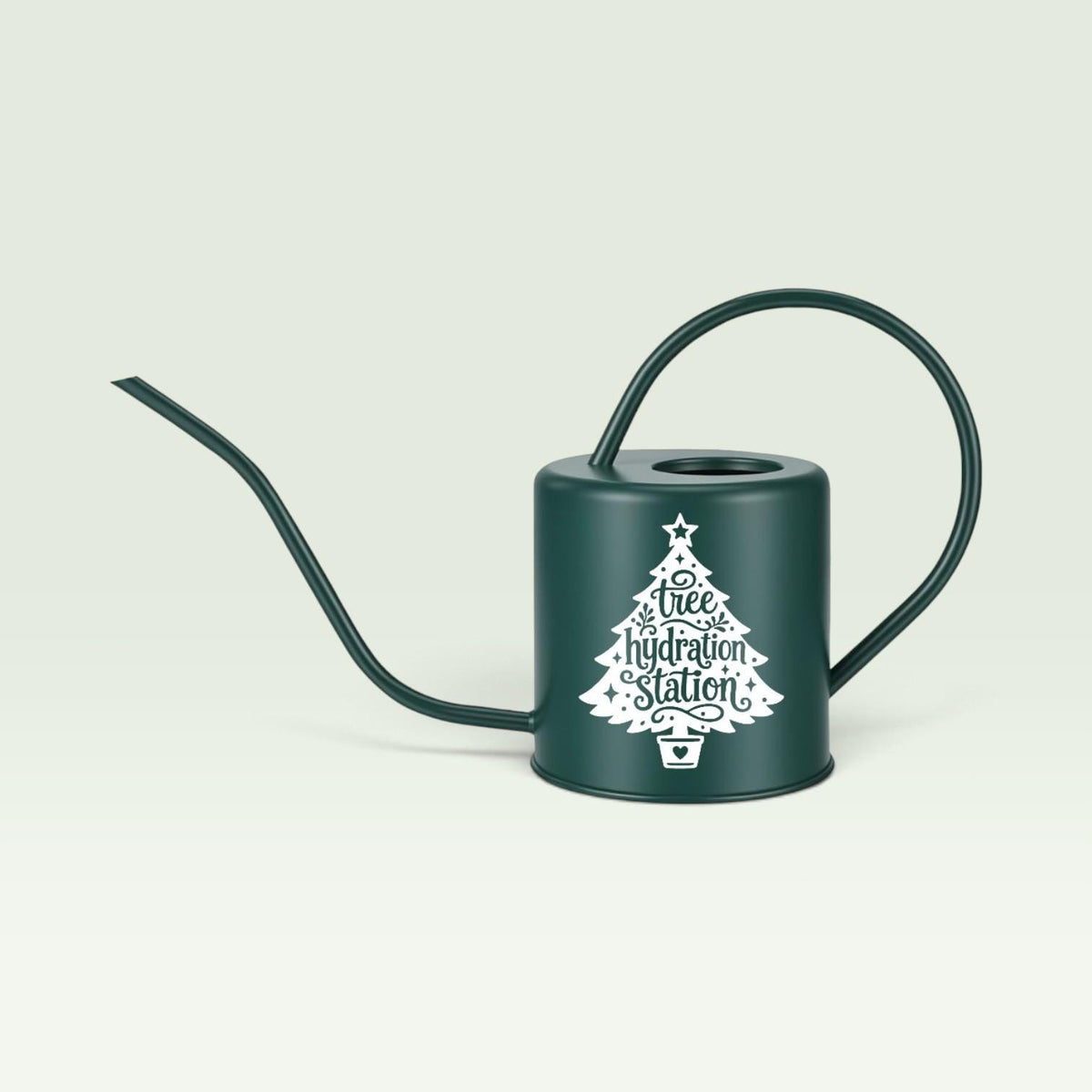 Christmas Tree Watering Can with Tree Hydration Station Design