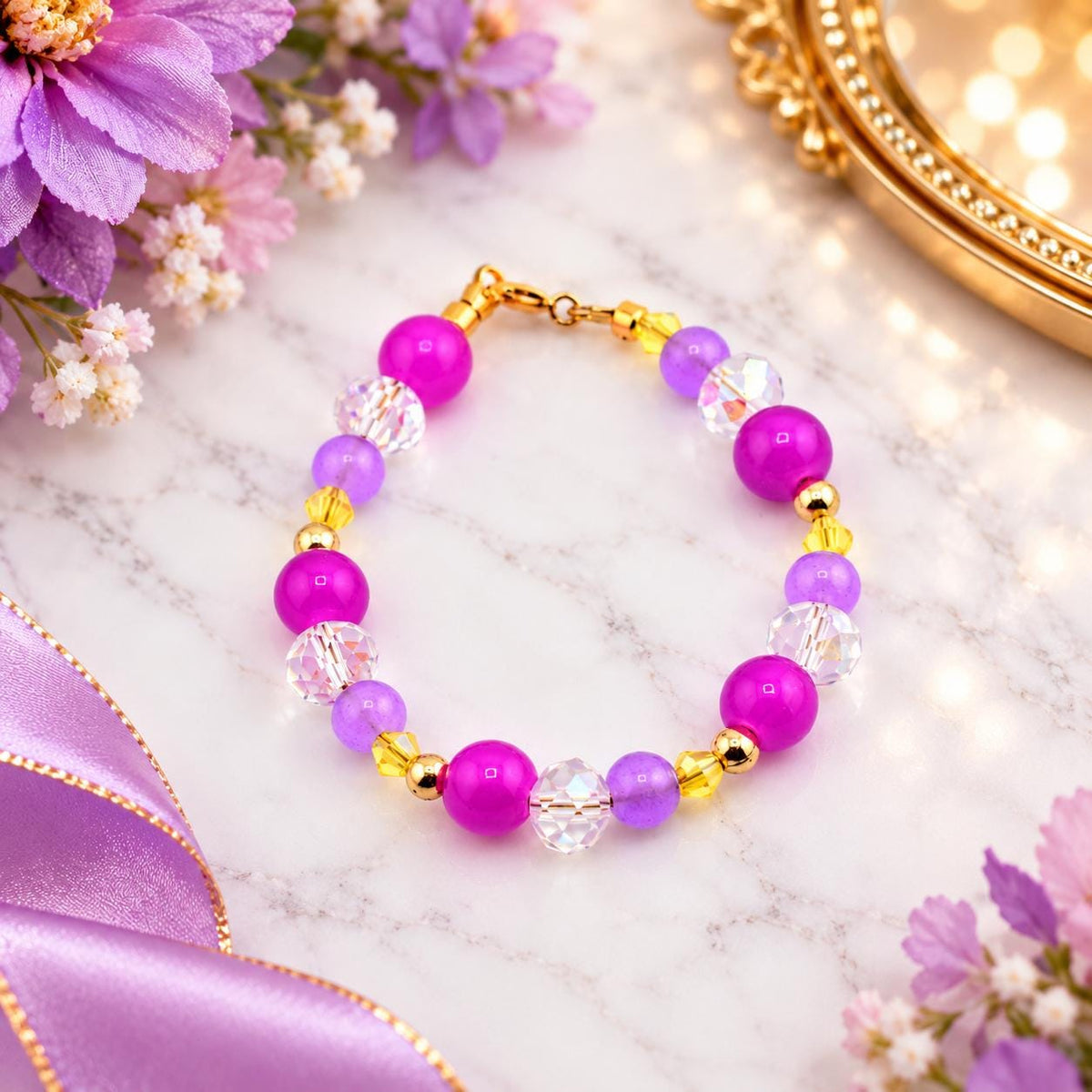 Princess Rapunzel Bracelet: Dress-Up Jewelry for Kids and Adults